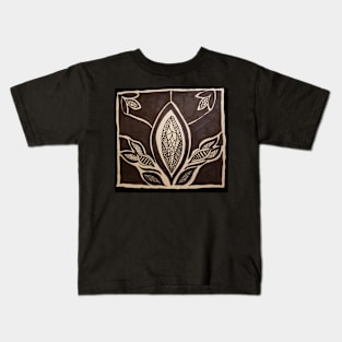 Mandala-esque Dark Kids T-Shirt